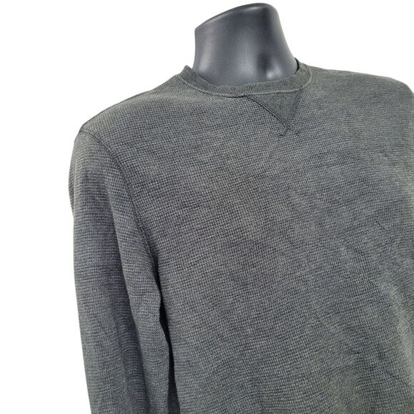 2/$20 Eddie Bauer Plain Grey Crewneck Sweatshirt Top Size: Small - Picture 3 of 9